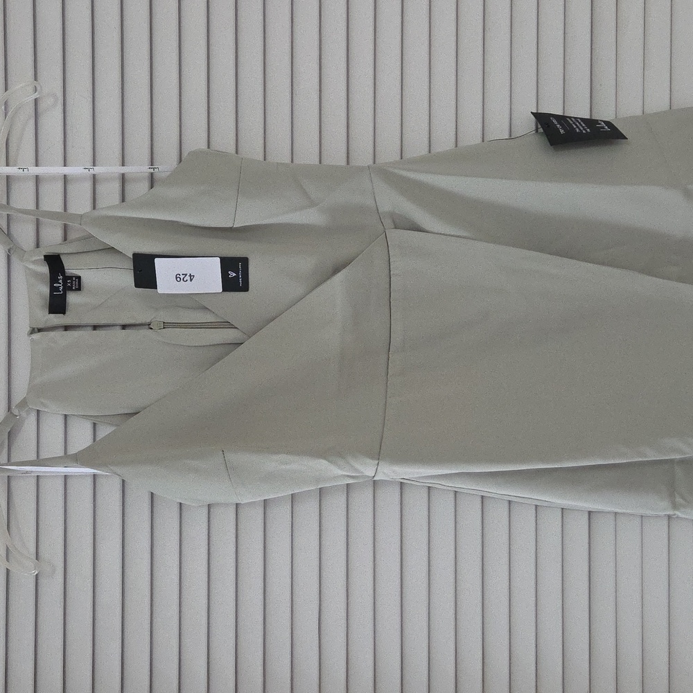Lulu's Asymmetrical Light Green Dress NWT